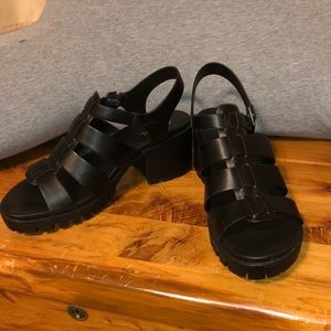 Heeled Chunky Sandals